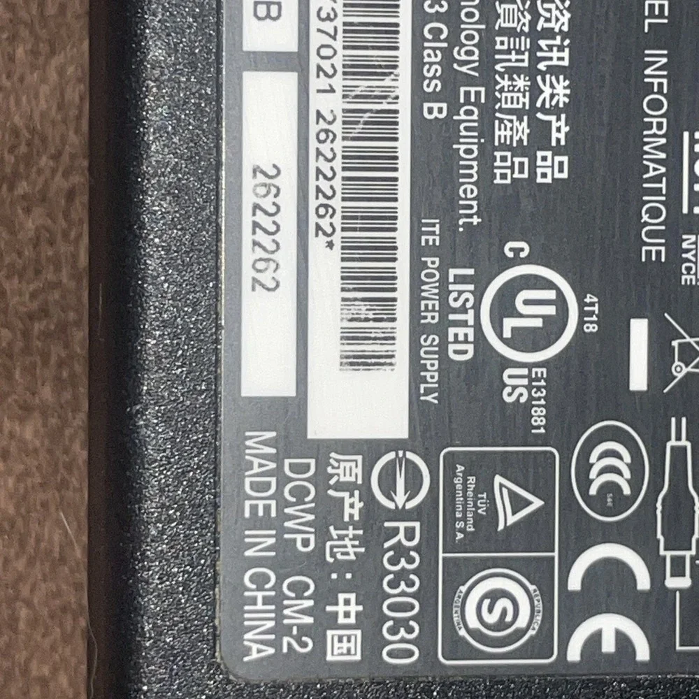 Genuine Sony Laptop Charger V85 AC Adapter 19.5v‎ ~ VGP-AC19V37